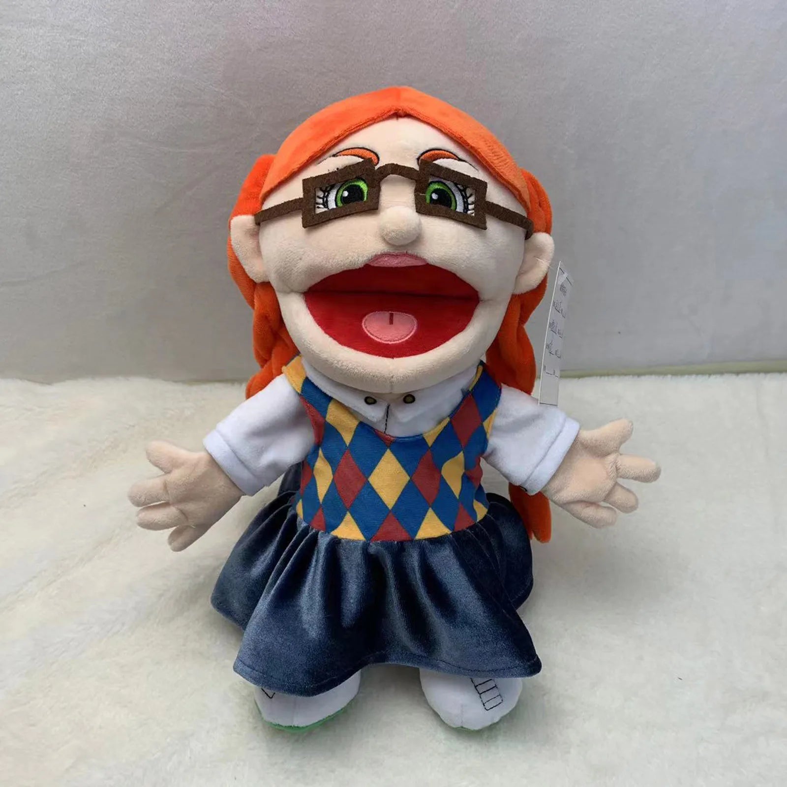 Cartoon Hand Puppet Toy Jeffys Zombie Boy Puppet Brinquedo Kawaii Stuffed Animal Jeffy Puppet Family Real Sml Doll Birthday Gift - Big Tim's Magic Emporium