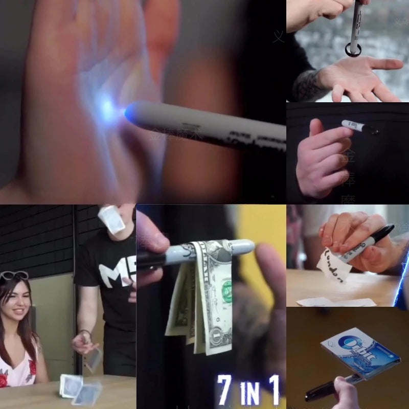 Static Marker by Wonder Makers Magic Tricks Multitude Effects Magia Pen Magician Close Up Stage Illusion Gimmick Funny Mentalism - Big Tim's Magic Emporium