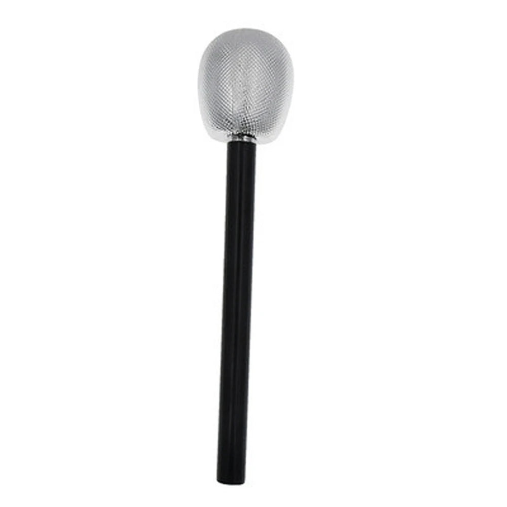 Decorative Props for  Plastic Mics Stage Mic Karaoke Fun Glitter Microphone Microphone  Fake Microphone Mic Costume Prop