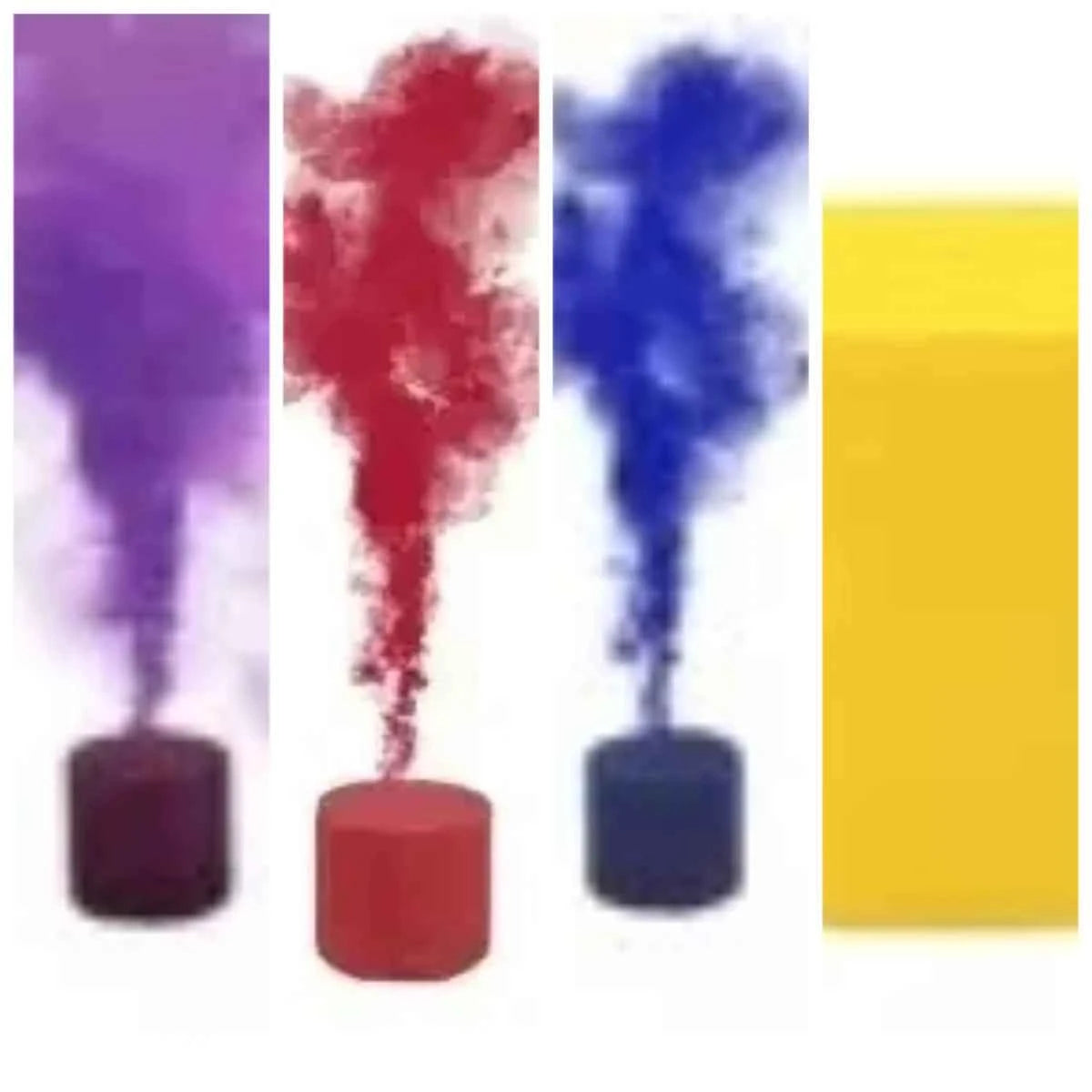 3/4/8pcs Colorful Smoke Pills Burning Portable Props Party Atmosphere Supplies Magic Stage Photography Effect Show 8 Colors