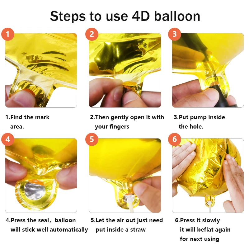4D Transparent Baby Shower Boy Girl Bear Bubble Ball Kids 1st Birthday Party Blue Pink Helium Balloon Gender Reveal Decoration