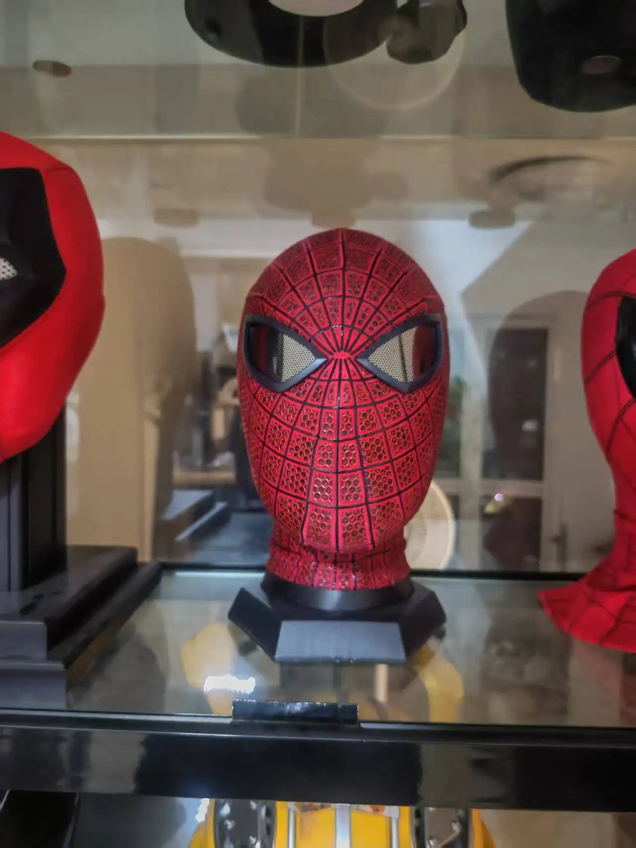 Xiy Yi Toys The Amazing Spider-Man 1 Magnetic Attached Eyes Mask Movie Replica Handmade Garfield Style Adult Cosplay Halloween - Big Tim's Magic Emporium