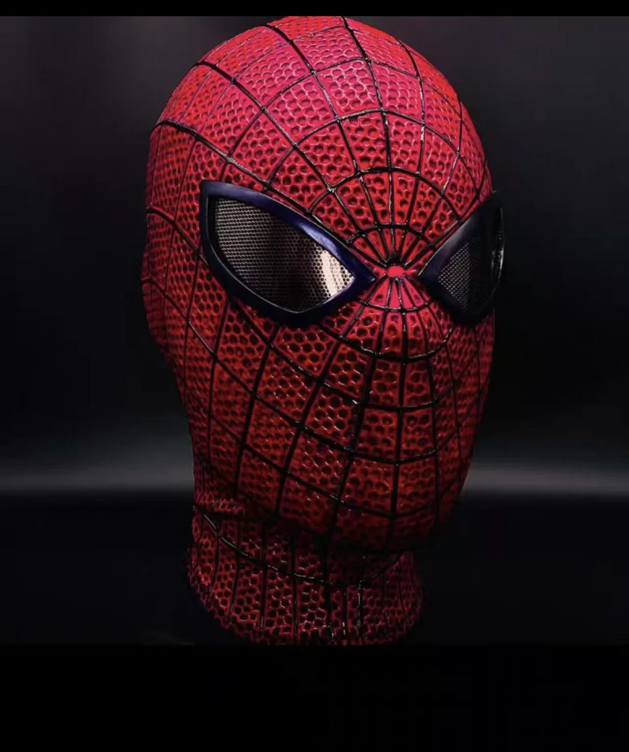 Xiy Yi Toys The Amazing Spider-Man 1 Magnetic Attached Eyes Mask Movie Replica Handmade Garfield Style Adult Cosplay Halloween - Big Tim's Magic Emporium