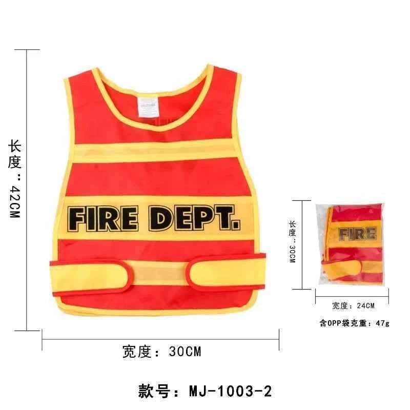 Fireman Birthday Party Supplies Firefighter Helmet Fire Hydrant Straws Cups with Lids Extinguisher Squirt Toys Fire Favors