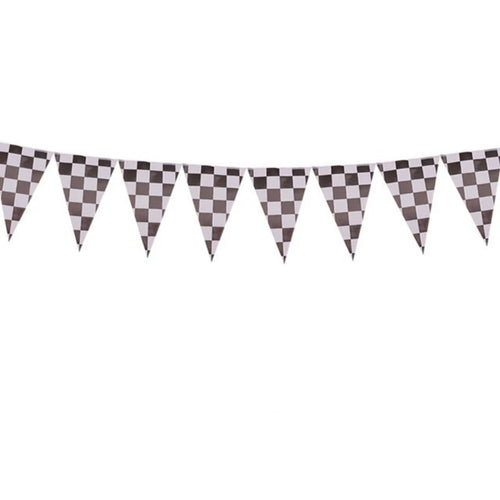 1 Set Racing Car Party Paper Banner For Birthday Festive Event Decor - Big Tim's Magic Emporium