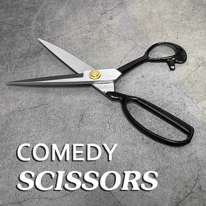Comedy Scissors Solid Steel Stage Magic Tricks Close Up Magic Mentalism Magia Magie Magicians Prop Accessory Illusion Gimmick - Big Tim's Magic Emporium