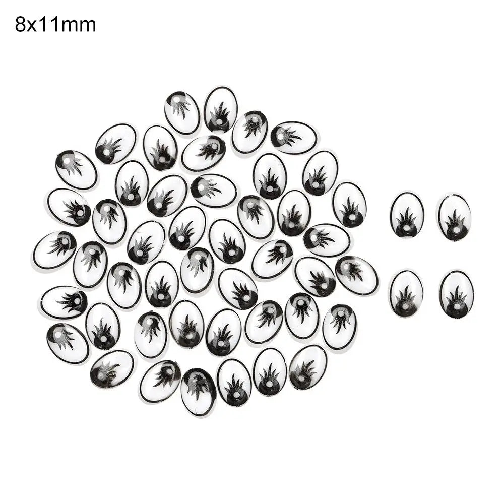50pcs/bag Puppet Making Not Self-adhesive DIY Craft Dinosaur Eye  Accessories  Eyelash Eyes Creative gift - Big Tim's Magic Emporium