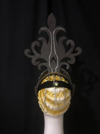 The Stardust Wings of Radiance – Deluxe Feathered Samba & Carnival Crown
