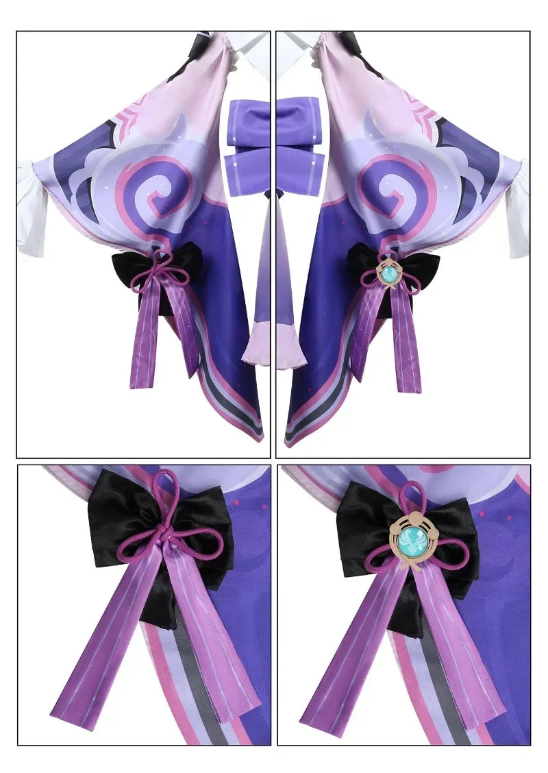 Mizuki Cosplay Costume Set | Fantasy Game Uniform with Wig for Women - Big Tim's Magic Emporium