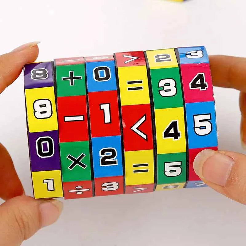 Montessori Arithmetic Toy - Magic Cylinder Mathematics Numbers Cube for Kids Learning and Counting Game Puzzle - Big Tim's Magic Emporium