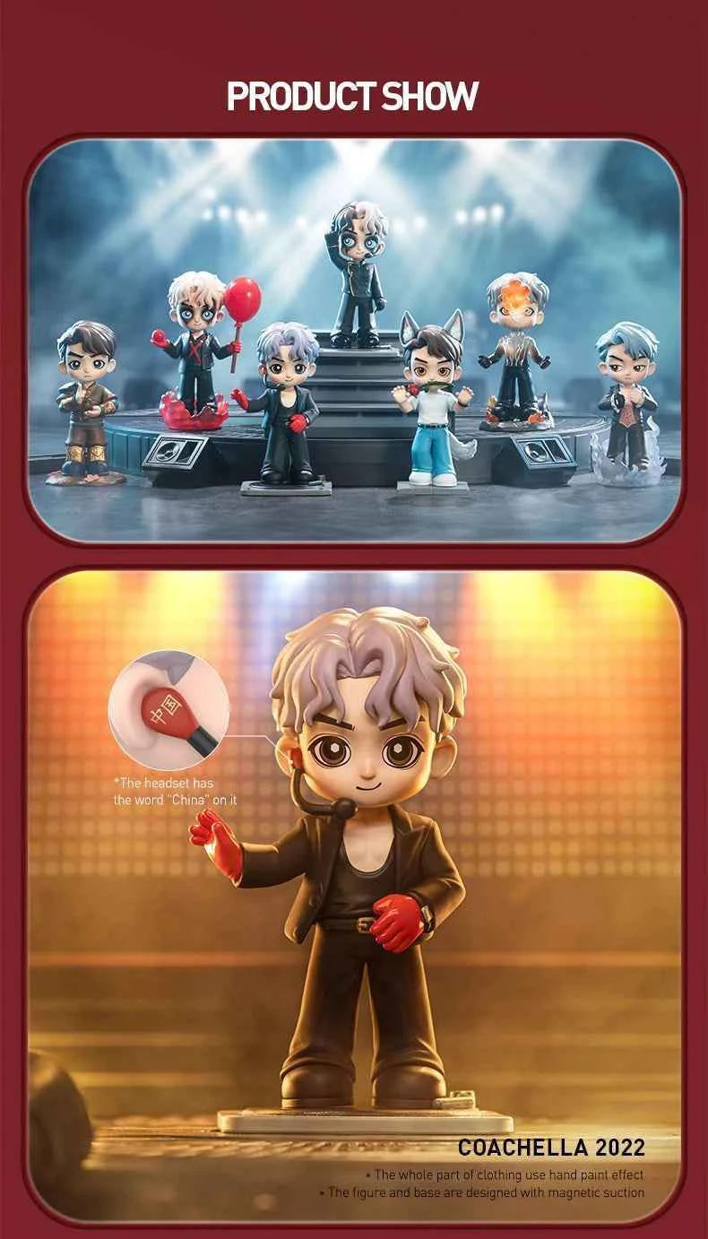 POP MART X JACKSON WANG MAGIC MAN Series Genuine Mystery Box Blind Box Guess Bag Toys Doll Cute Desktop Ornaments Collection