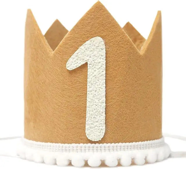 1st Birthday Party Decoration Sun's Birthday Crown Happy Birthday Party Decoration Hat