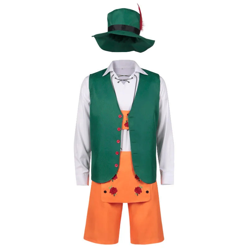 Man German Oktoberfest Outfits Performance Cosplay Costume Halloween Carnival Clothing Accessories Set - Big Tim's Magic Emporium