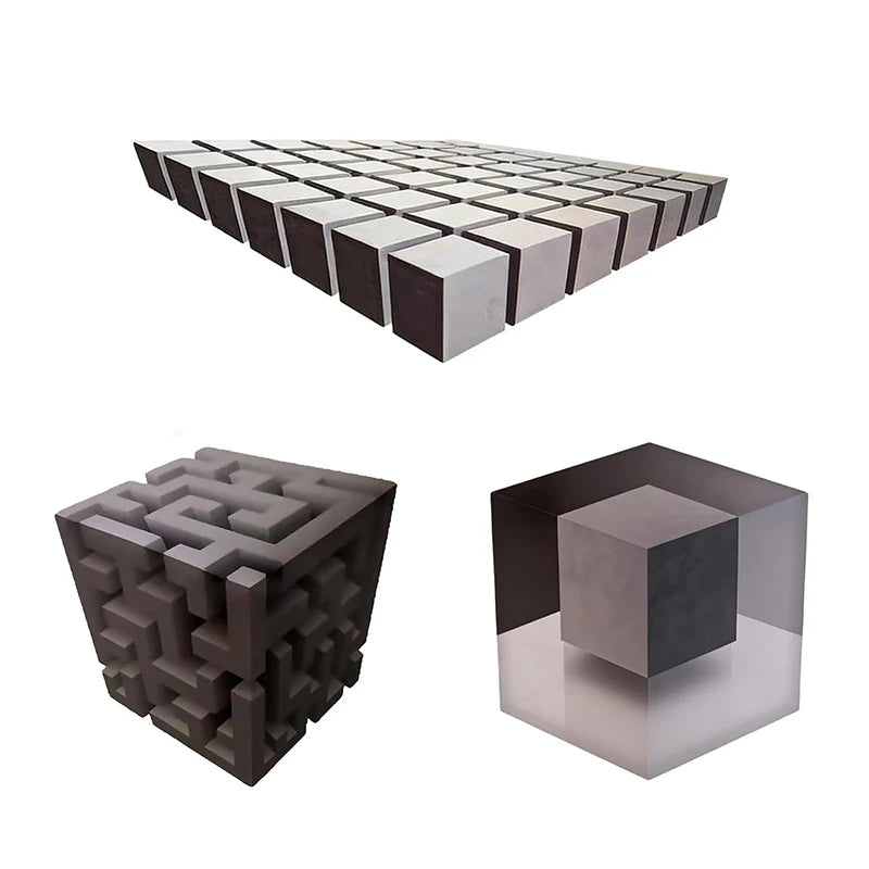 Optical Illusion Wall Art – 3D Corner Wall Decal – Impossible Corners Inspired Peel And Stick Removable 3D Wall Art