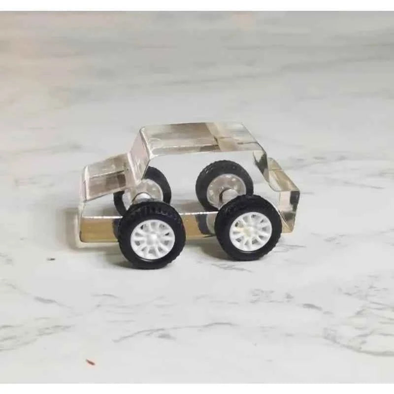 Crystal Car Buggy Magic Tricks Card Games Prediction Effect Close Up Stage Illusions Magician Props Professional Magia