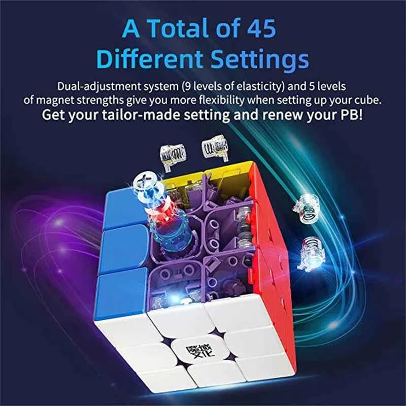 MOYU WeiLong WR M MagLev 2021 3X3 Magnetic Levitation Weilong WRM 2021 Lite Magic Speed Cube Professional Fidget Toys