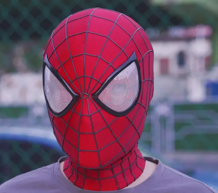 In Stock Spider-Man V1 V2 Handcrafted High-Quality Mask Spiderman Garfield'S Version Peter Parker Amazing Halloween Cosplay Gift - Big Tim's Magic Emporium