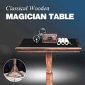 Classical Wooden Magician Table Magic Tricks Nut-brown Wooden Table Close-up Stage Magia Accessories Props Magie Desk