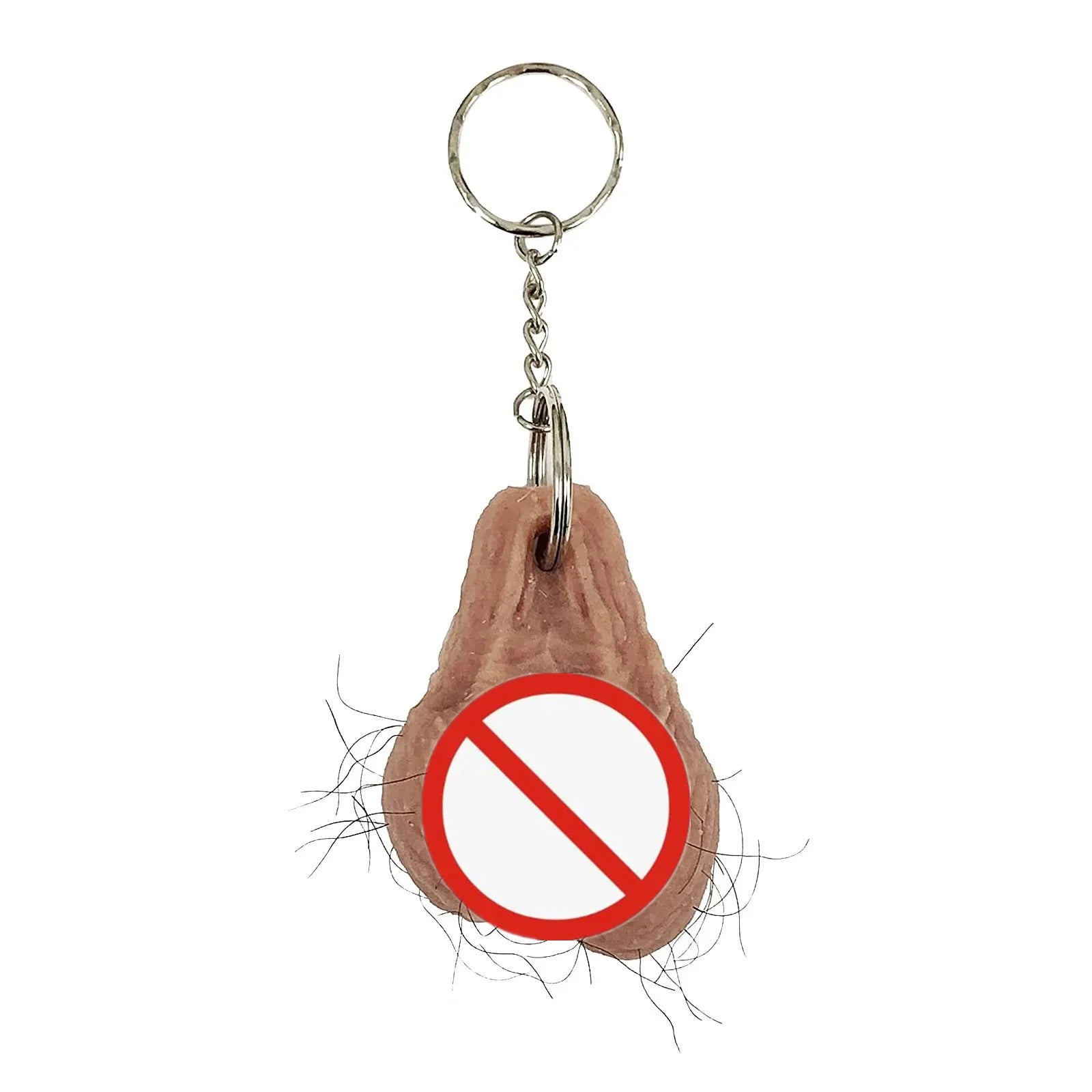 Funny Keychain Cute Car Keyrings, Funny Hairy Keyring Key Chain, Best Gag Christmas Birthday Gifts for Men Women Friends - Big Tim's Magic Emporium