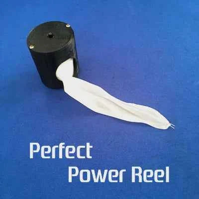Perfect Power Reel (Flesh Black Available) Magic Tricks Silk Flying Device Stage Street Magician Props  Magia Magie