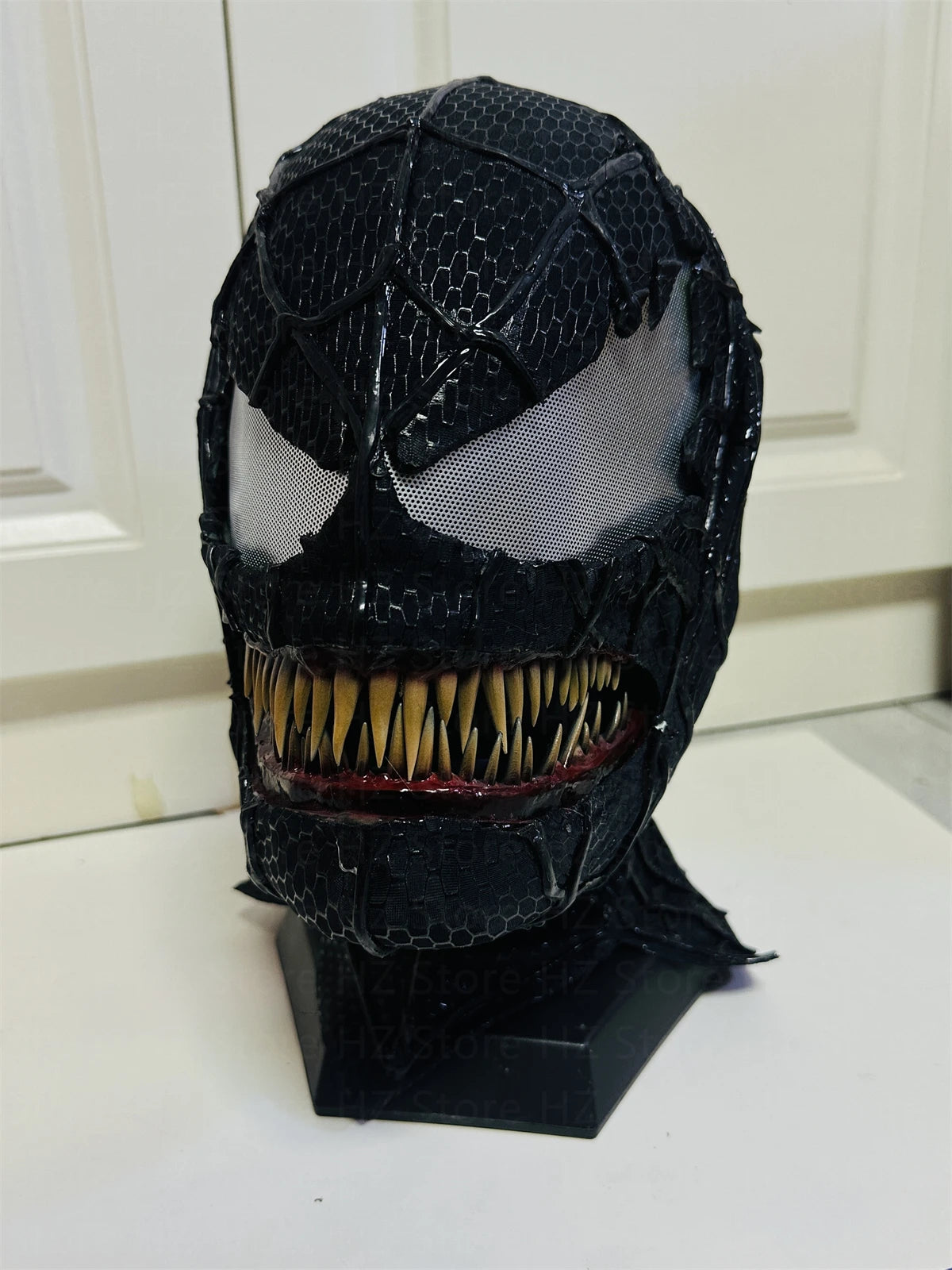 Venom 3: The Last Dance Venom Mask with Opened Mouth 1:1 Customizable Wearable Venom Helmet Movie Prop Halloween Cosplay Helmet - Big Tim's Magic Emporium