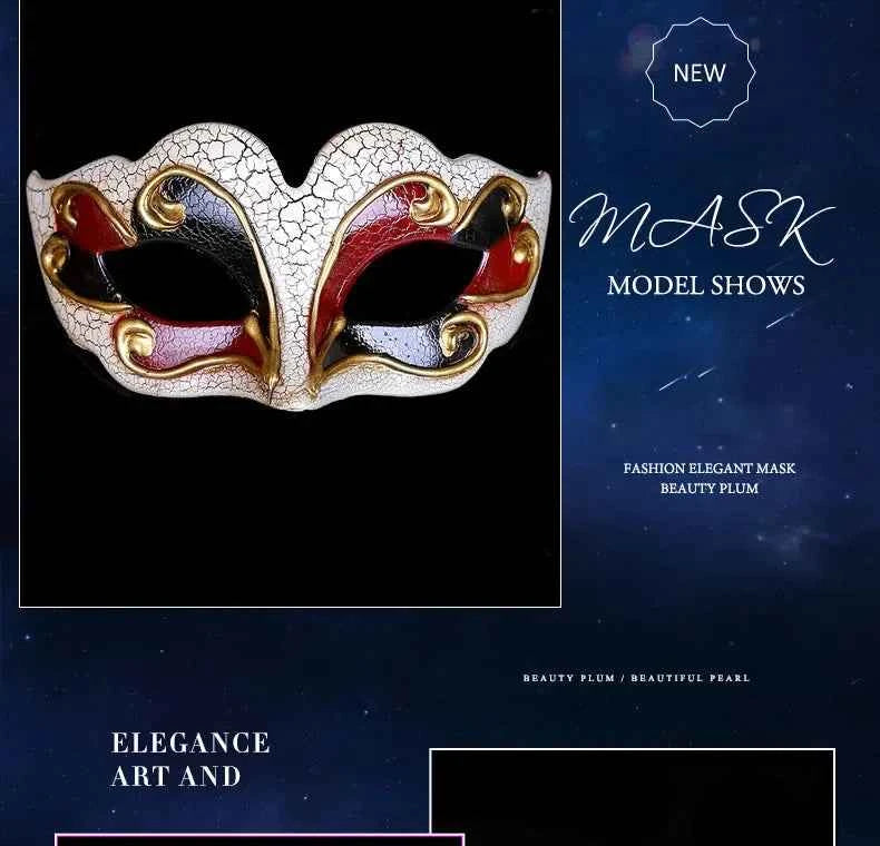 Half Face Masquerade Masks Masquerade Props Easter Halloween Theme Party Stage Theatre Festival Party Supplies