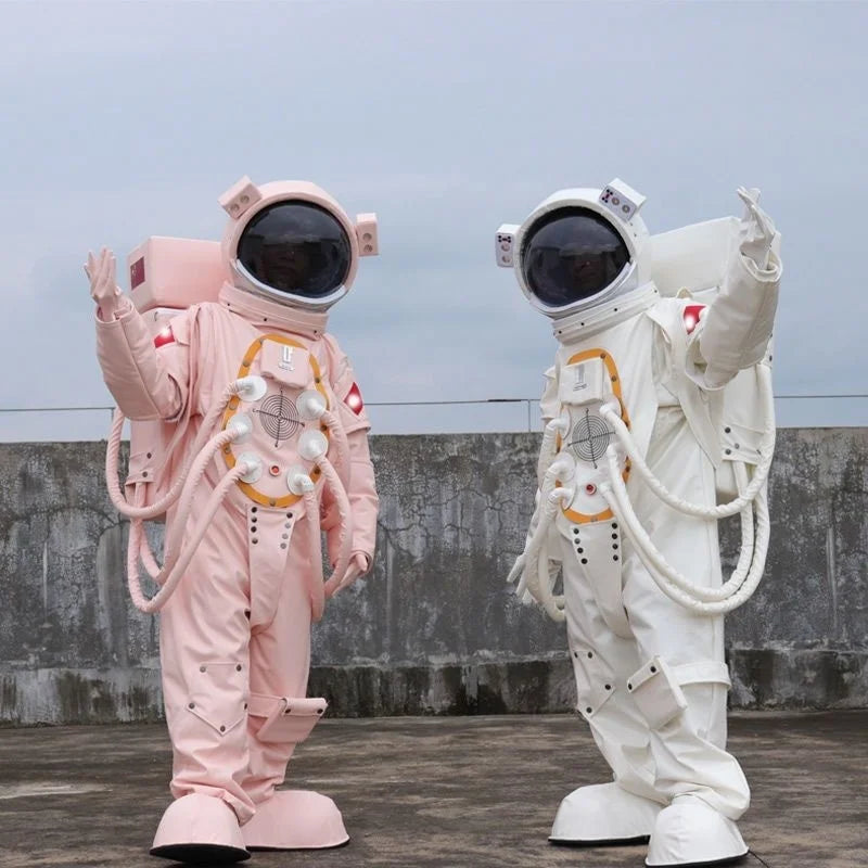 Halloween Spaceman Cosplay Costume Astronaut Cos Suit With Helmet Adult Inflatable Children's Day Photography Photo For Family - Big Tim's Magic Emporium