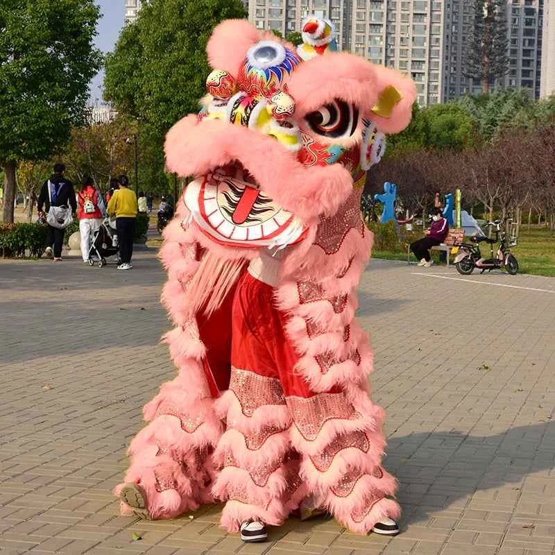lion dance props complete set of lion dance adult full set of double single