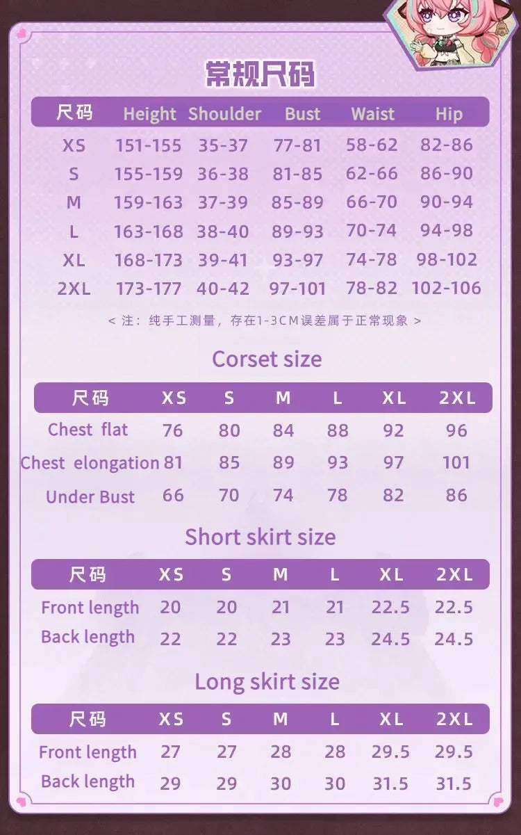 FilmStyle Genshin Impact Varesa Cosplay Costume Uniform Halloween Carnival Party Christmas Play Role Clothes Clothing for Women - Big Tim's Magic Emporium