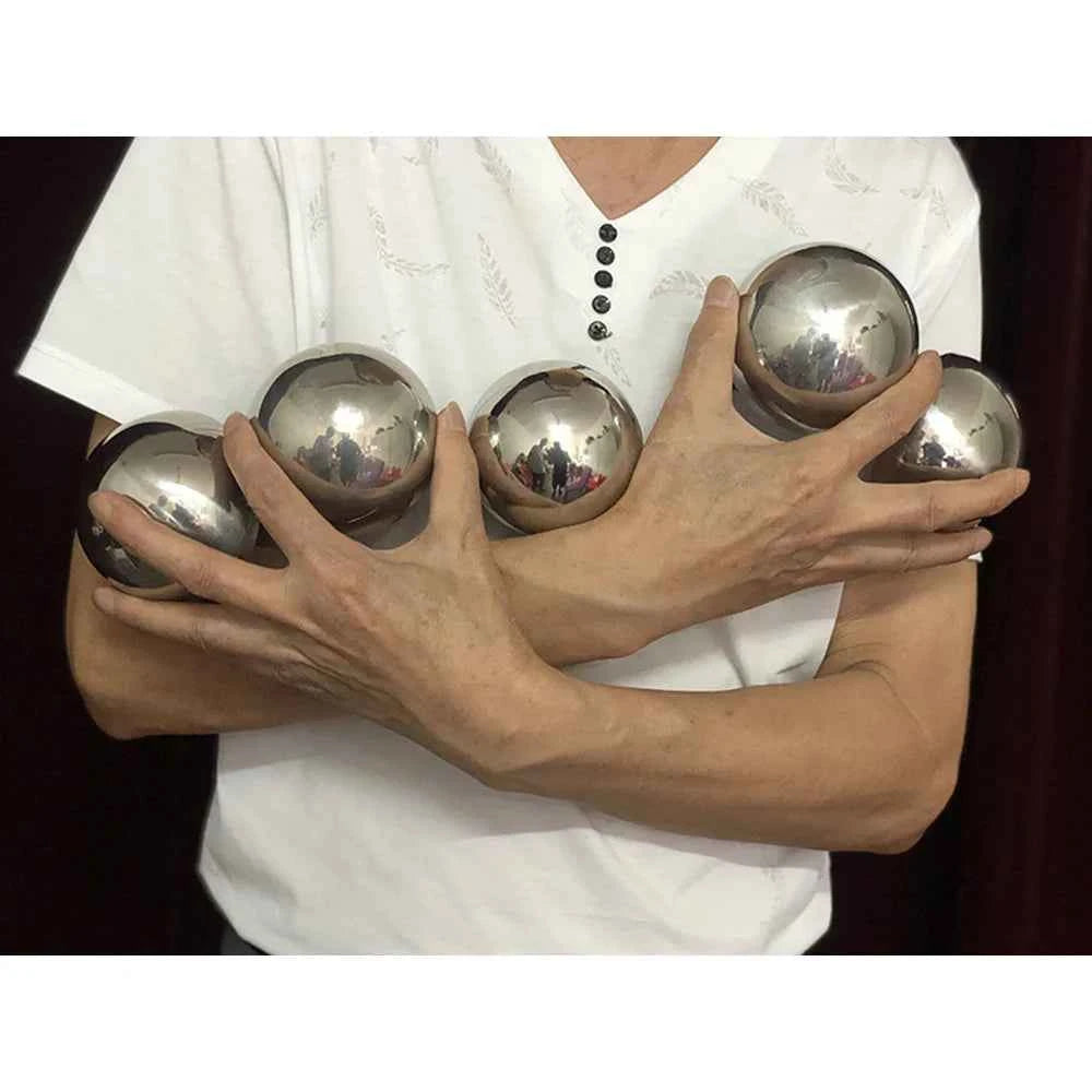 One Steel Ball To Five (Upgraded Version) Magic Tricks Multiplying Balls 8.9cm Stage Illusions Gimmicks Mentalism Magia Props - Big Tim's Magic Emporium