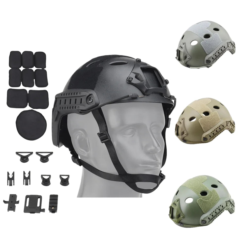 Safety R Helmet Halloween Role Playing Safety Helmet Paintball Game Helmet - Big Tim's Magic Emporium