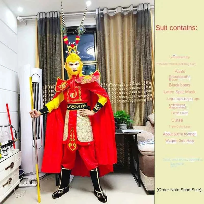 performance clothes stage performance costumes adult stage props mask