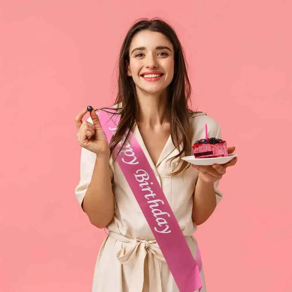 2025 Bachelor Gifts Party Decoration Happy Birthday Sash Party Favors Etiquette belt
