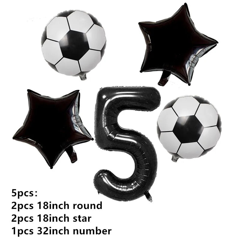 108*180cm Football Tablecloth Party Supplies Disposable Plate Tableware Party Birthday Party Decor Kids Boy Soccer Party Supplie - Big Tim's Magic Emporium