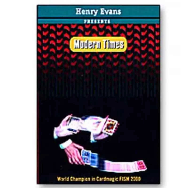 Modern Times By Henry Evans Close Up Magic Trick Visual Card Magic Magia Magie Magician Prop Accessories Illusions Gimmicks Fun