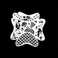 Face Paint Stencils Professional Body Art Paint Stencils Reusable for Adults Kids Easily Use Templates for Parties Makeup Tools