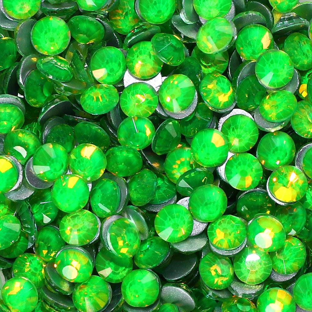 Premium Glass Flatback Rhinestones Non-Hotfix Glitter Stones for Nail Art and Costume Decor