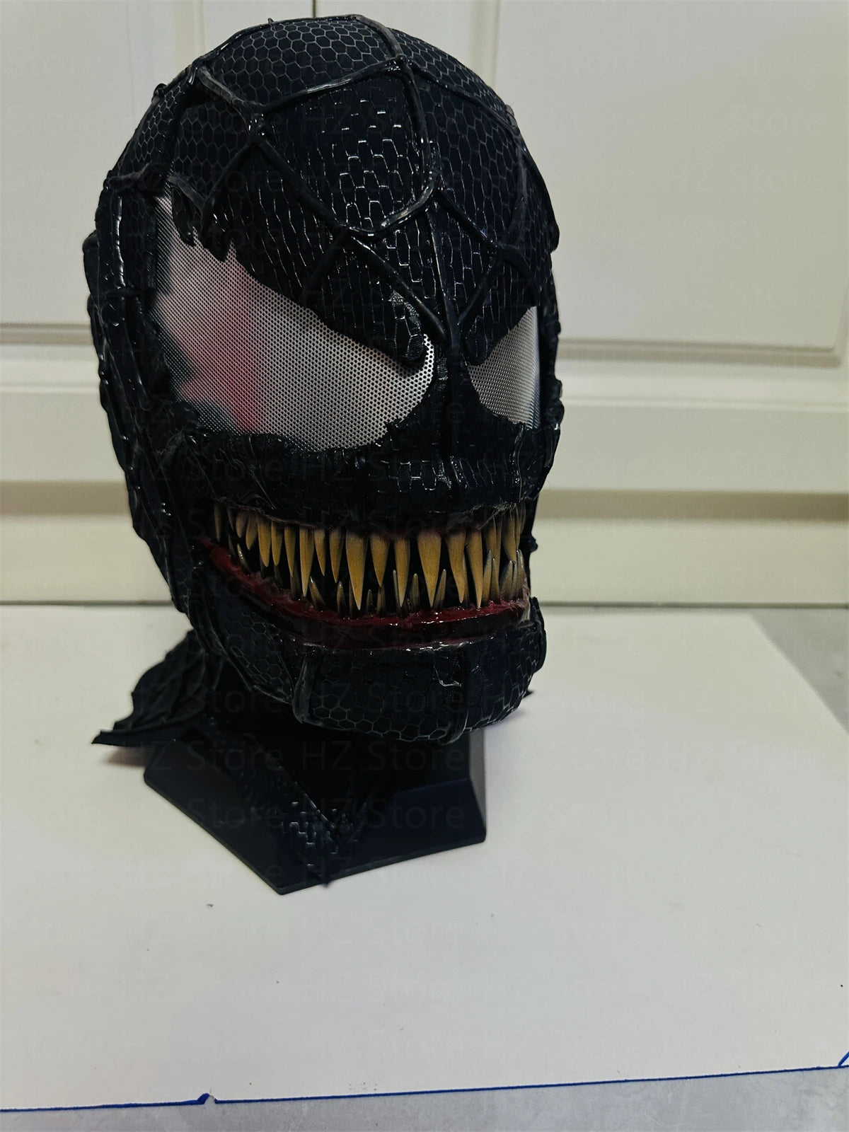 Venom 3: The Last Dance Venom Mask with Opened Mouth 1:1 Customizable Wearable Venom Helmet Movie Prop Halloween Cosplay Helmet - Big Tim's Magic Emporium