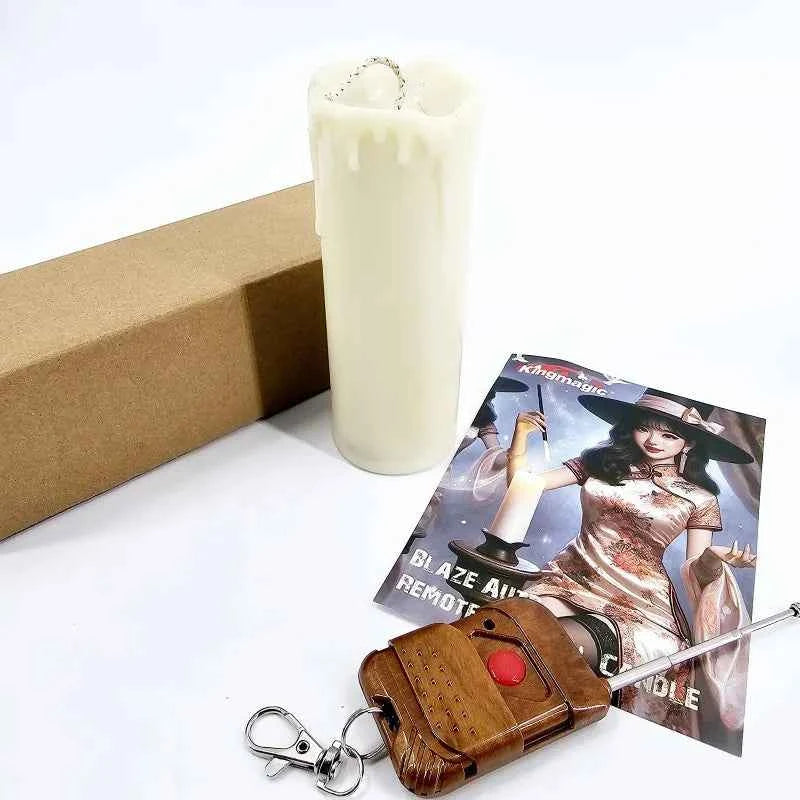 Remote Control Magic Candle – Self-Igniting Stage & Theatre Prop - Big Tim's Magic Emporium