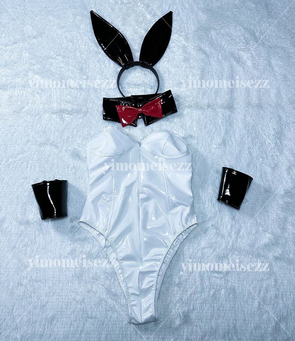 Customized Rabbit Girl Cosplay Costume | Anime Halloween Jumpsuit for Nightclub & Conventions - Big Tim's Magic Emporium