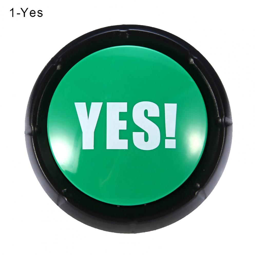 Party Toys Drink Wine Press Sound Button Set Yes No Sorry Maybe Toy Electronic Sound Button Party Holiday DIY Decoration - Big Tim's Magic Emporium