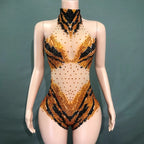 Sequin Showgirl Bodysuit Costume