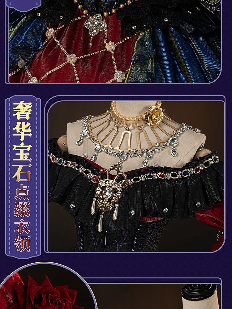 Mary‌ Cosplay Costume for Halloween Christmas Comic Exhibition Game Identity V Bloody Cute Woman S-XXL New Red Dress IN STOCK - Big Tim's Magic Emporium