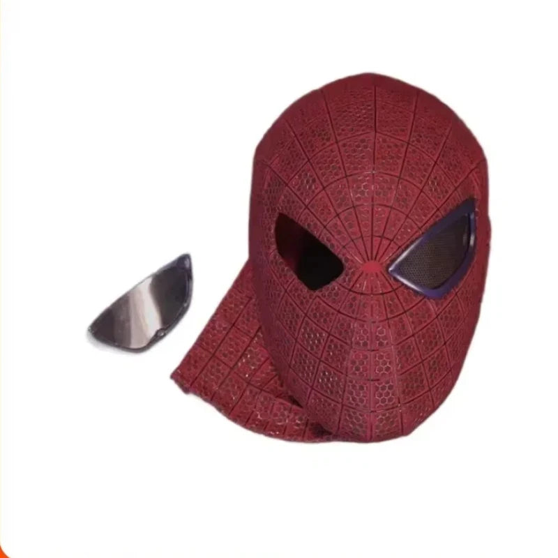 Xiy Yi Toys The Amazing Spider-Man 1 Magnetic Attached Eyes Mask Movie Replica Handmade Garfield Style Adult Cosplay Halloween - Big Tim's Magic Emporium