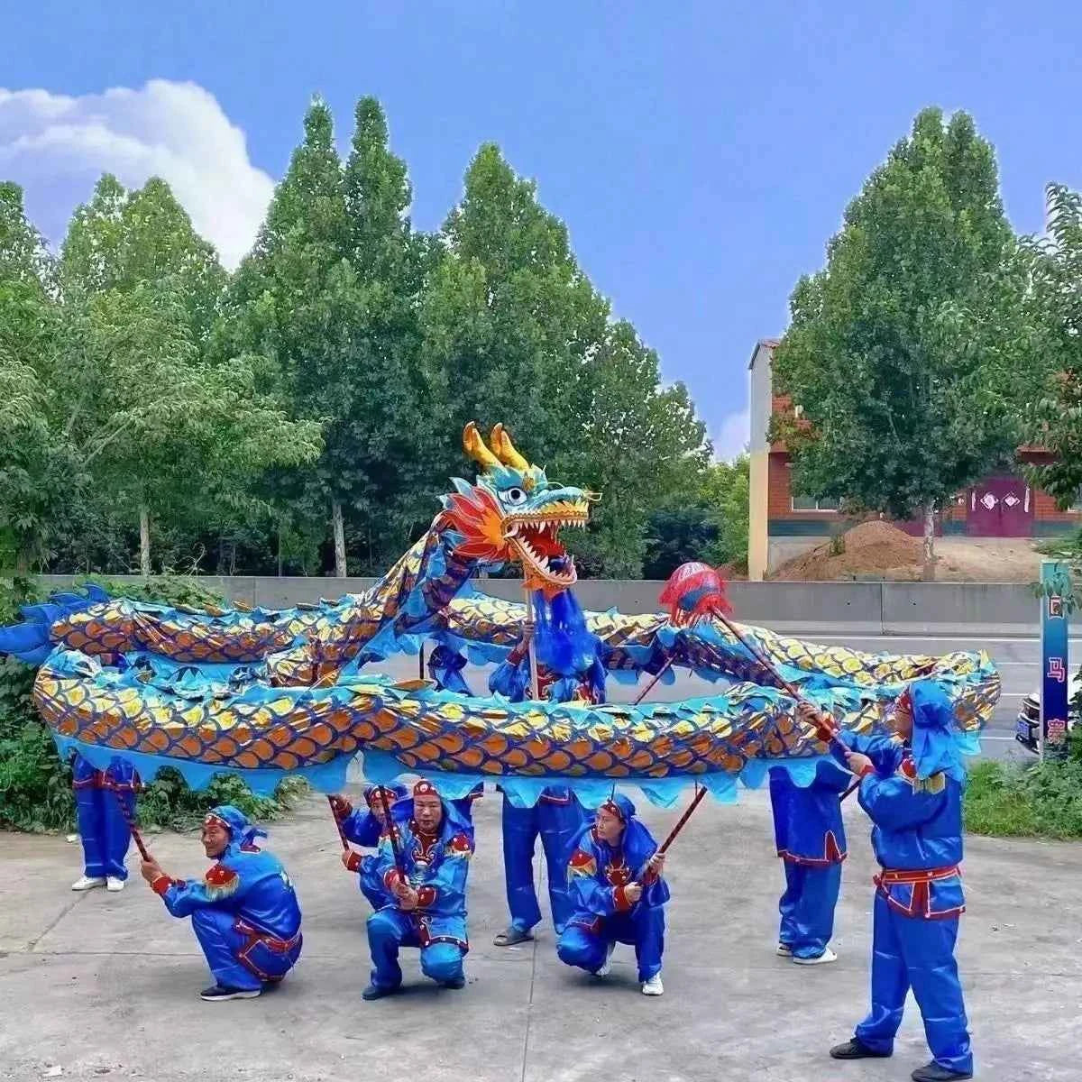 Dragon Dance Props Competitive   Clothing Professional Lion Leading Performance