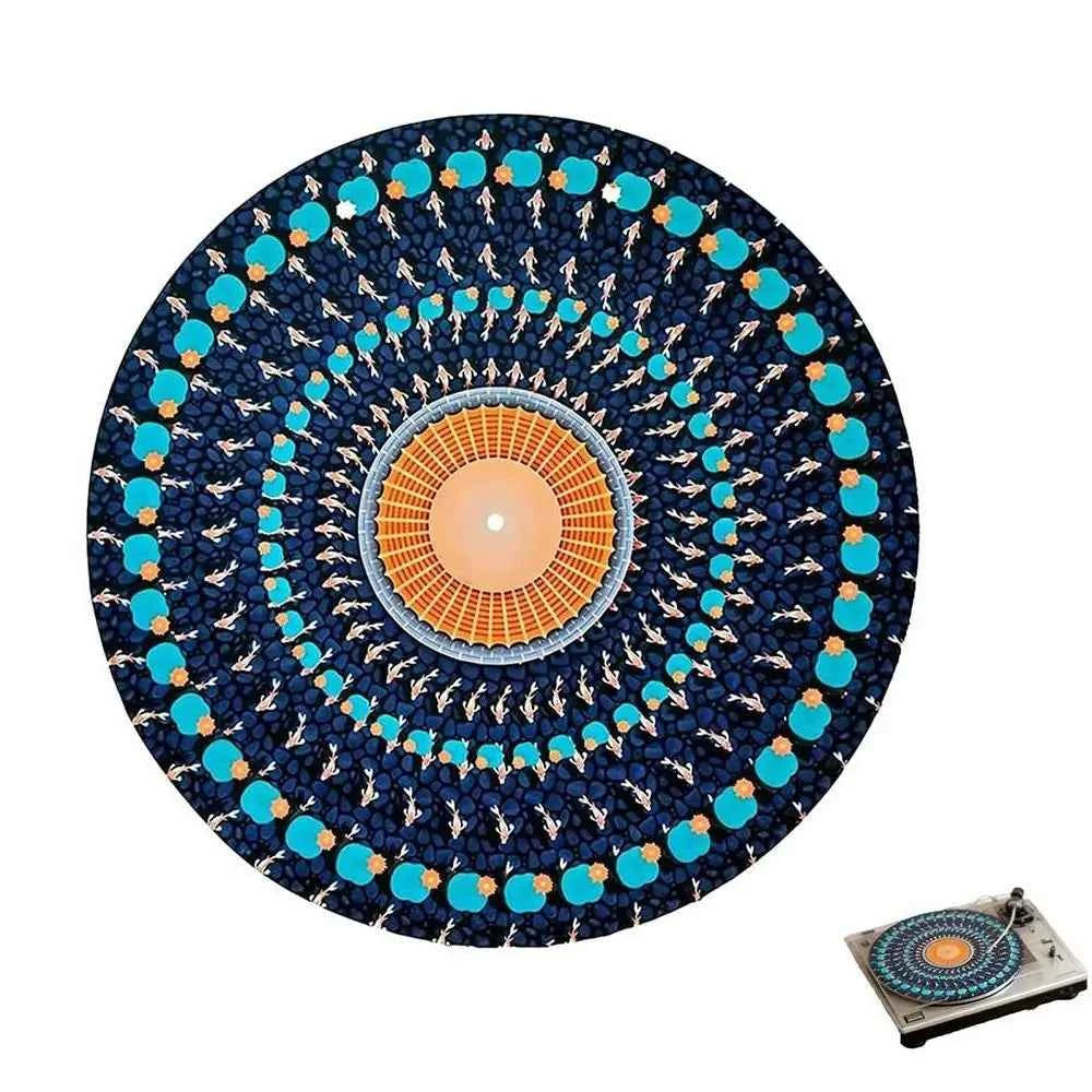 Zoetrope Motion Effect Animated Zoetrope Slipmat Animated Pattern Optical Illusion Design Animated Slipmat Art Display