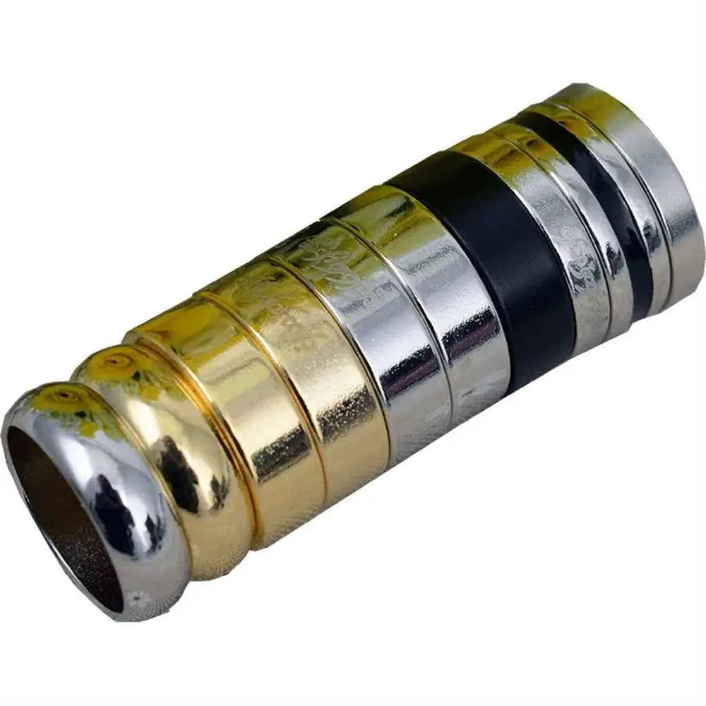 Magic Tricks Magnetic Magic Ring Gold Silver Plate Circular Arc Wizard PK Ring Performance 18mm/19mm/20mm/21mm Magician Ring - Big Tim's Magic Emporium