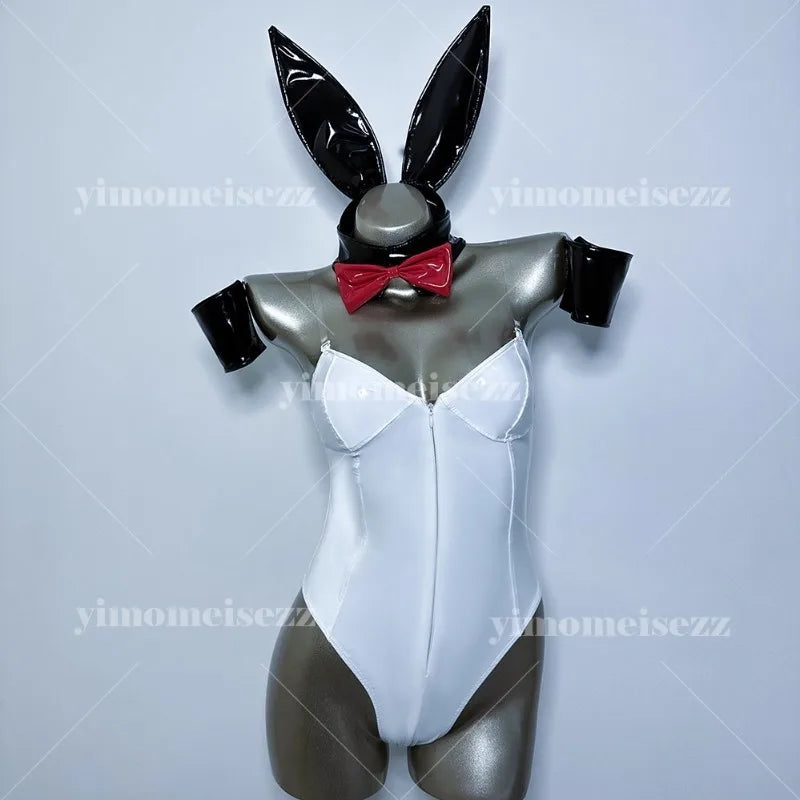 Customized Rabbit Girl Cosplay Costume | Anime Halloween Jumpsuit for Nightclub & Conventions - Big Tim's Magic Emporium