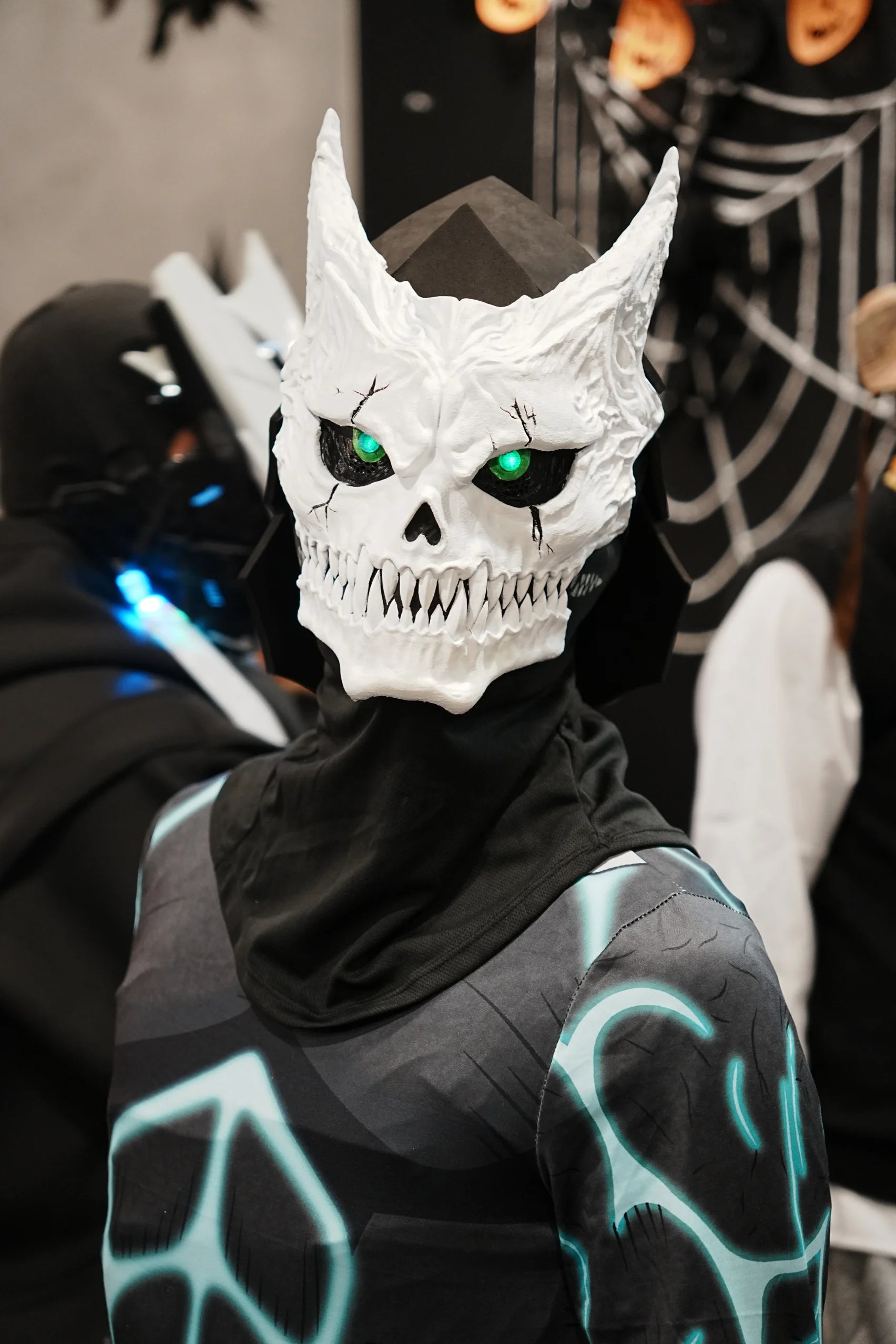 Fandao Kaiju No 8 Kafka Hibino Mask Cosplay Japan Skull Monster Helmet Defense Mask For Halloween Carnival Party Costume Props