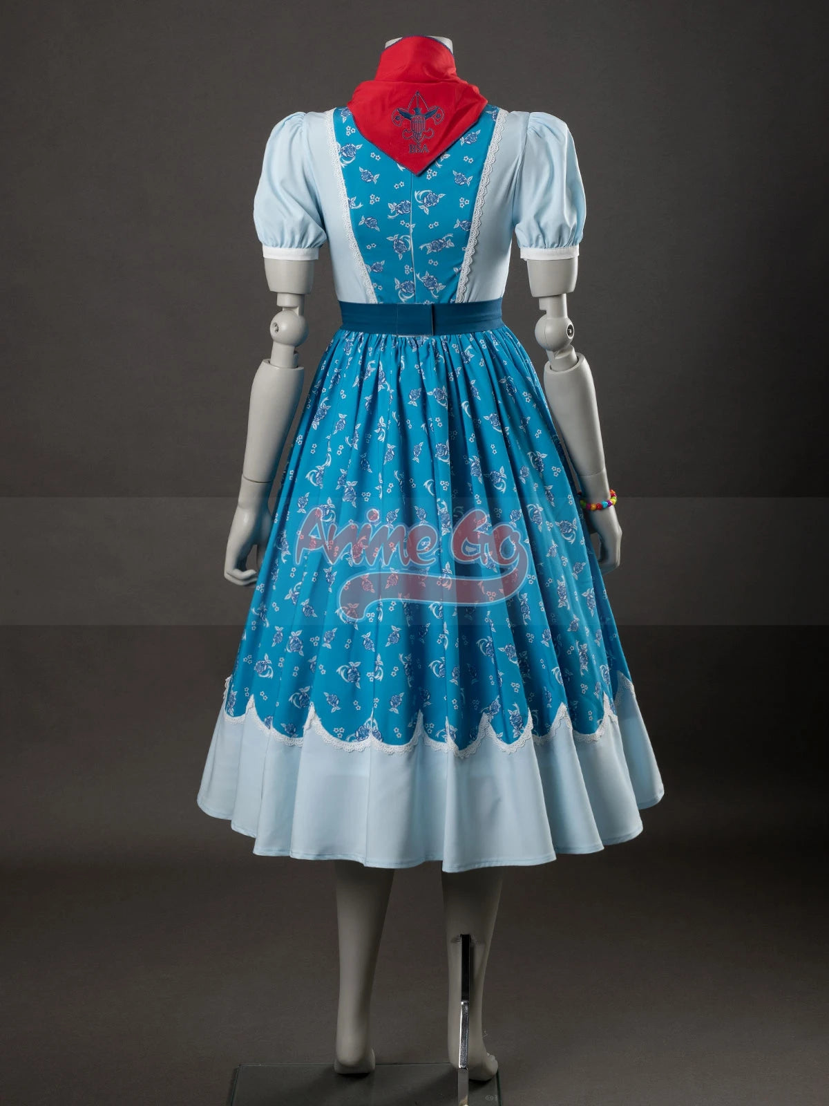 Holly Wheeler Cosplay Costume Women Dress Cloak Outfit Halloween Christmas Party